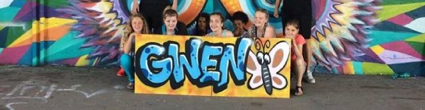 Graffiti kinderfeestje